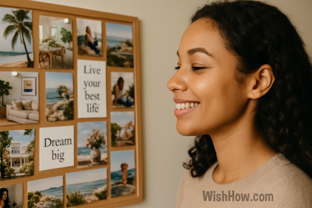 Make a Vision Board for Manifestation